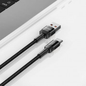 Tech-Protect Ultraboost Evo USB-A to USB-C Cable 100W - кабел с въжена оплетка за устройства с USB-C порт (300 см) (черен) 3