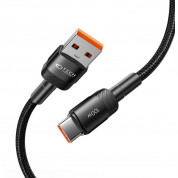 Tech-Protect Ultraboost Evo USB-A to USB-C Cable 100W - кабел с въжена оплетка за устройства с USB-C порт (300 см) (черен) 1