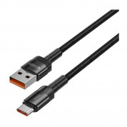 Tech-Protect Ultraboost Evo USB-A to USB-C Cable 100W - кабел с въжена оплетка за устройства с USB-C порт (300 см) (черен) 2