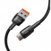 Tech-Protect Ultraboost Evo USB-A to USB-C Cable 100W - кабел с въжена оплетка за устройства с USB-C порт (200 см) (черен) 2