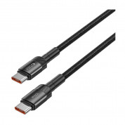 Tech-Protect Ultraboost Evo USB-C to USB-C Cable 100W - USB-C към USB-C кабел за устройства с USB-C порт (25 см) (черен) 2