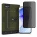 Hofi Anti-Spy Pro Plus Full Screen Tempered Glass - калено стъклено защитно покритие с определен ъгъл на виждане за дисплея на Samsung Galaxy A55 5G, Galaxy A35 5G (черен-прозрачен) 1