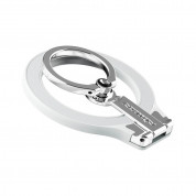 Nillkin SnapGrip Magnetic Ring Holder - универсален магнитен пръстен против изпускане, с поставка, съвместим с MagSafe за iPhone и други смартфони (сив) 1