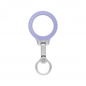Nillkin SnapGrip Magnetic Ring Holder - универсален магнитен пръстен против изпускане, с поставка, съвместим с MagSafe за iPhone и други смартфони (лилав) 3