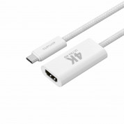 4smarts 4K 60Hz USB-C to HDMI Adapter (15 cm) (white) 2