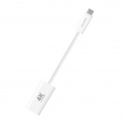4smarts 4K 60Hz USB-C to HDMI Adapter (15 cm) (white) 1