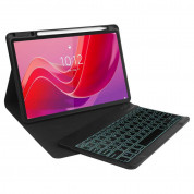 Tech-Protect SC Pen Case and Bluetooth Keyboard - кожен калъф и безжична блутут клавиатура за Lenovo Tab M11 (TB-330) (черен) 4