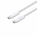 4smarts PremiumCord USB-C to USB-C Cable 240W - кабел с бързо зареждане за устройства с USB-C порт (150 см) (бял)  4