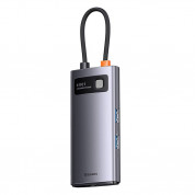 Baseus USB-C Metal Gleam Series 4-in-1 Hub (WKWG070113) (space gray) 3