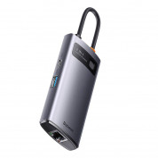 Baseus USB-C Metal Gleam Series 4-in-1 Hub (WKWG070113) (space gray) 2