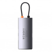 Baseus USB-C Metal Gleam Series 4-in-1 Hub (WKWG070113) (space gray) 4