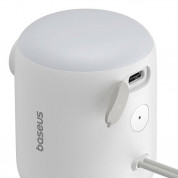 Baseus PocketGo Portable Air Pump - преносима компактна помпа за дюшеци, пояси, играчки и други (бял) 5