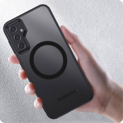 Tech-Protect MagMat MagSafe Case - хибриден удароустойчив кейс с MagSafe за Samsung Galaxy A35 5G (черен-мат) 4
