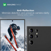 AmazingThing Camera Lens Tempered Glass - предпазни стъклени лещи за камерата на Samsung Galaxy S24 Ultra (хамелеон) 4