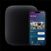 Apple HomePod 2nd Generation - уникална безжична аудио система за мобилни устройства (тъмносив) 3