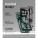 Ringke Fusion-X Case - хибриден удароустойчив кейс за OnePlus 12 (черен-камуфлаж) 10