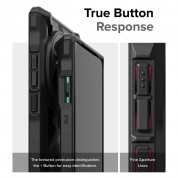 Ringke Fusion-X Case - хибриден удароустойчив кейс за OnePlus 12 (черен-камуфлаж) 4