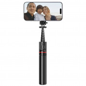 Tech-Protect L06s Wireless Selfie Stick Telescopic Tripod - разтегаем безжичен селфи стик с MagSafe и трипод за мобилни телефони (черен) 2