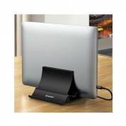 Awei X32 Vertical Gravity Laptop Stand - универсална вертикална поставка за MacBook и лаптопи до 16 инча (черен) 1