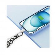 Usams Universal Necklace Phone Lanyard 30 cm - универсална връзка за ръка за смартфони (черен) 4