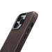 iCarer Leather Oil Wax MagSafe Case - кожен (естествена кожа) кейс с MagSafe за iPhone 14 Pro (кафяв) 7