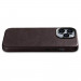 iCarer Leather Oil Wax MagSafe Case - кожен (естествена кожа) кейс с MagSafe за iPhone 14 Pro (кафяв) 11