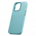 iCarer Leather Litchi MagSafe Case - кожен (естествена кожа) кейс с MagSafe за iPhone 14 Pro (зелен) 7