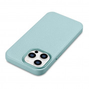 iCarer Leather Litchi MagSafe Case for iPhone 14 Pro (green) 10