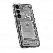 Spigen Ultra Hybrid Zero One Case - хибриден кейс с висока степен на защита за Samsung Galaxy S24 (бял)  6