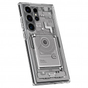 Spigen Ultra Hybrid Zero One Case - хибриден кейс с висока степен на защита за Samsung Galaxy S24 Ultra (бял)  6