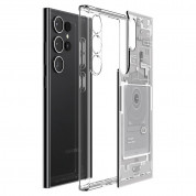 Spigen Ultra Hybrid Zero One Case - хибриден кейс с висока степен на защита за Samsung Galaxy S24 Ultra (бял)  9