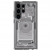 Spigen Ultra Hybrid Zero One Case - хибриден кейс с висока степен на защита за Samsung Galaxy S24 Ultra (бял)  1