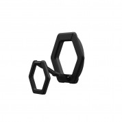Urban Armor Gear Magnetic Ring Stand - магнитен пръстен с поставка за прикрепяне към iPhone с MagSafe (черен) 3