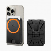 Spigen Valentinus MagSafe 3 Card Holder for iPhone with MagSafe (MagFit Plus) (black)