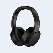 Edifier W820NB Plus Wireless Noise Cancellation Over-Ear Headphones - безжични Bluetooth слушалки с микрофон за мобилни устройства (черен) 2