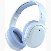 Edifier W820NB Plus Wireless Noise Cancellation Over-Ear Headphones - безжични Bluetooth слушалки с микрофон за мобилни устройства (син)
