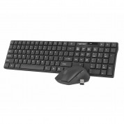Natec Stingray Wireless Keyboard and Mouse Set - комплект безжични клавиатура и мишка (черен)