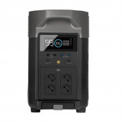 EcoFlow DELTA Pro Portable Power Station 3600Wh With PowerStream Microinverter 800W Bundle - комплект портативна професионална електроцентрала за зареждане на устройства и микроинвертор (черен) 3