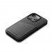 Mujjo Full Leather MagSafe Wallet Case - премиум кожен (естествена кожа) кейс с MagSafe за iPhone 14 Pro (черен) 7