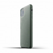 Mujjo Full Leather Case for iPhone 11 Pro Max (slate green) 2