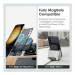 Pitaka MagEZ 4 600D Aramid Fiber MagSafe Case - кевларен кейс с MagSafe за Samsung Galaxy S24 (черен-сив)  5