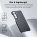 Pitaka MagEZ 4 600D Aramid Fiber MagSafe Case - кевларен кейс с MagSafe за Samsung Galaxy S24 (черен-сив)  7