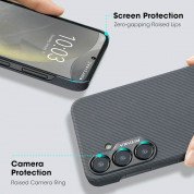 Pitaka MagEZ 4 600D Aramid Fiber MagSafe Case for Samsung Galaxy S24 (black) 7
