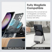 Pitaka MagEZ 4 600D Aramid Fiber MagSafe Case for Samsung Galaxy S24 Ultra (black) 8