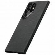 Pitaka MagEZ 4 600D Aramid Fiber MagSafe Case for Samsung Galaxy S24 Ultra (black) 1
