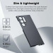 Pitaka MagEZ 4 600D Aramid Fiber MagSafe Case - кевларен кейс с MagSafe за Samsung Galaxy S24 Ultra (черен-сив)  7