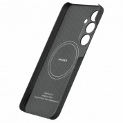 Pitaka MagEZ 4 600D Aramid Fiber MagSafe Case - кевларен кейс с MagSafe за Samsung Galaxy S24 Plus (черен-сив)  3