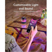 Anker SoundCore Glow Mini Portable Speaker - безжичен блутут спийкър със светлинни ефекти за мобилни устройства (черен)  5