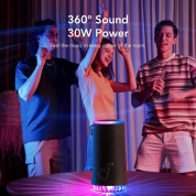 Anker Soundcore Glow Bluetooth Speaker 30W (black)  1