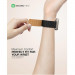 AmazingThing Smoothie Mag Silicone Magnetic Strap - магнитна силиконова каишка за Apple Watch 38мм, 40мм, 41мм, 42мм, 44мм, 45мм, Ultra 49мм (черен-кафяв) 6